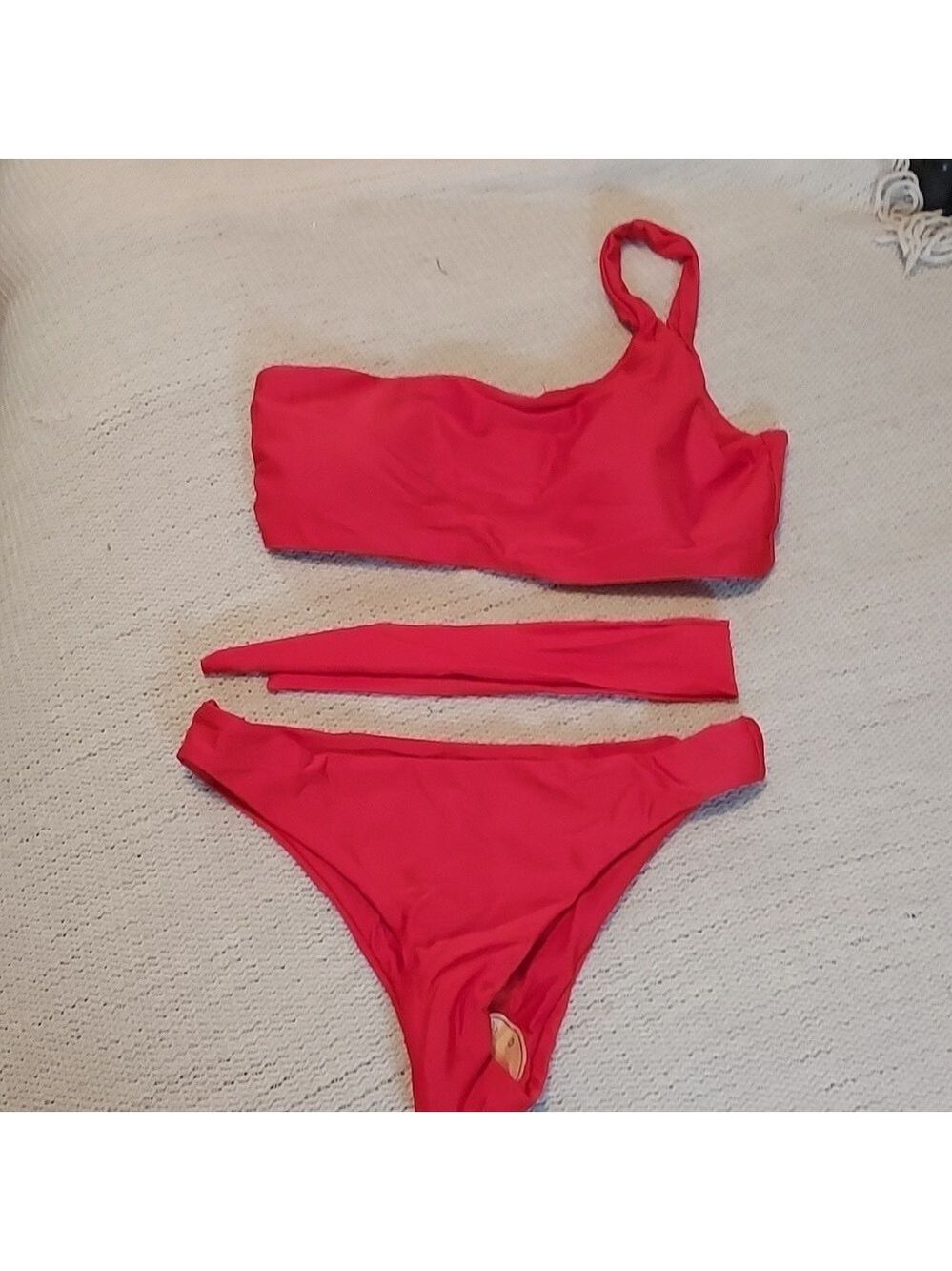 Matte Collection Cooper Bikini in Red